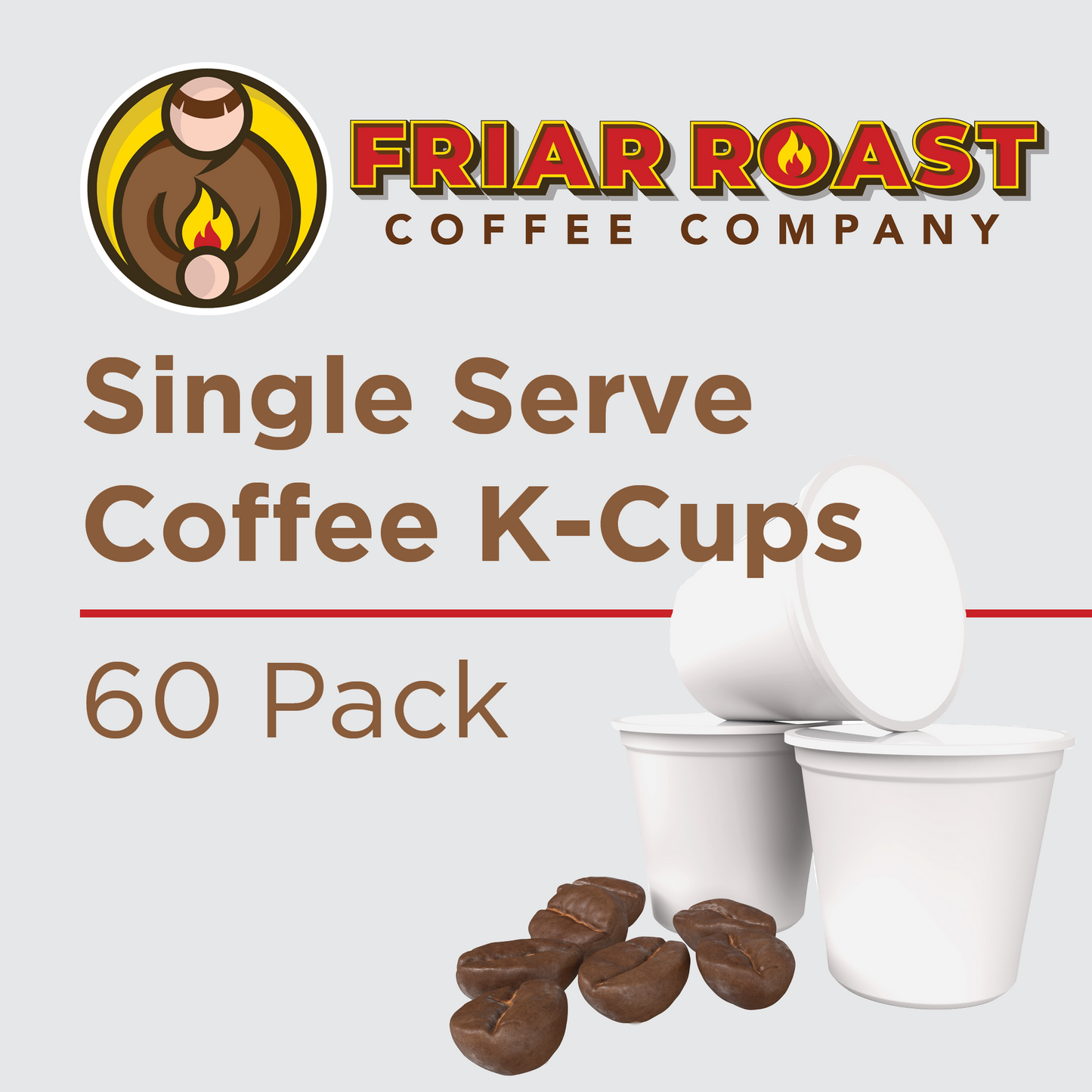 60 Pack - Single Serve Coffee K-Cups