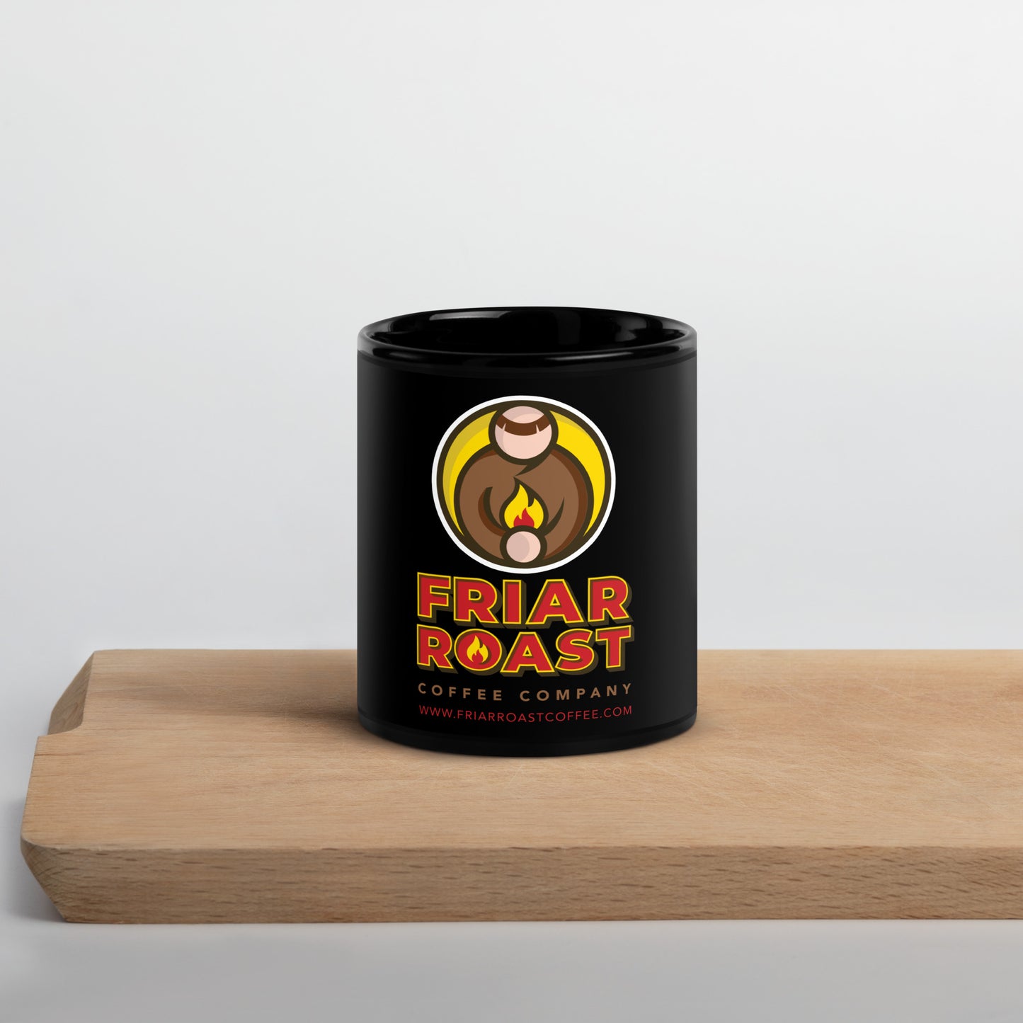 Friar Roast Classic Black Mug
